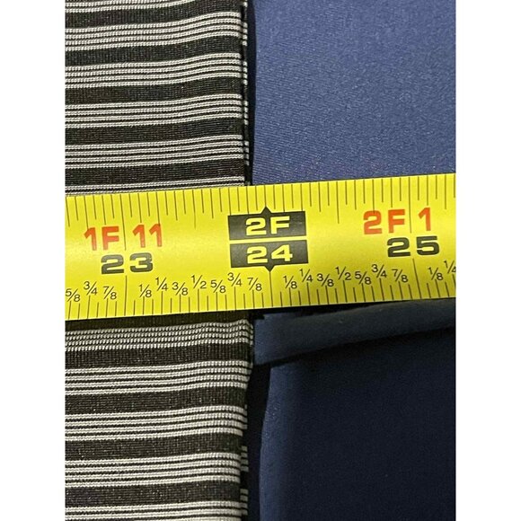 PGA Tour Polo Shirt Mens Extra Large Black Gray Striped Golf Performance XL - Picture 4 of 5